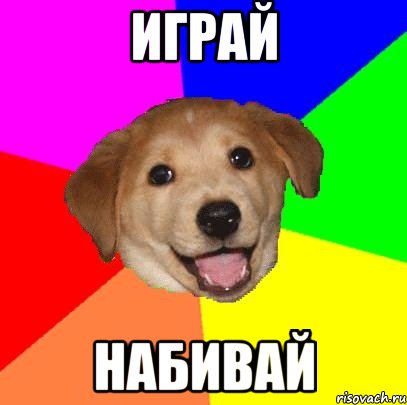 играй набивай, Мем Advice Dog