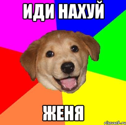 иди нахуй женя, Мем Advice Dog