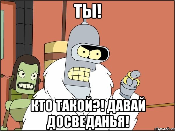 ты! кто такой?! давай досведанья!, Мем Бендер