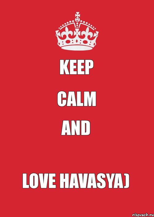 Keep Calm And Love HAVASYA), Комикс Keep Calm 3