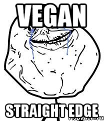 vegan straight edge