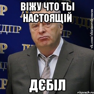 віжу что ты настоящій дєбіл, Мем Хватит это терпеть (Жириновский)