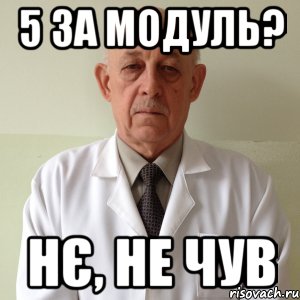 5 за модуль? нє, не чув, Мем кицраи