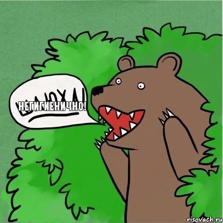 негигиенично!, Комикс Медведь (шлюха)