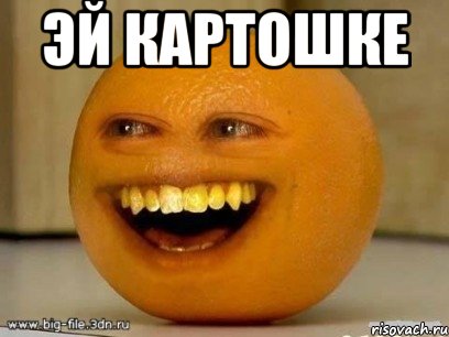 эй картошке , Мем Надоедливый апельсин