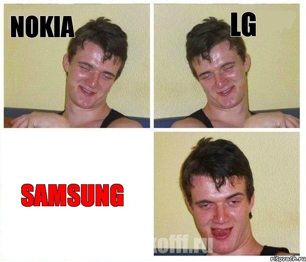 NOKIA LG SAMSUNG