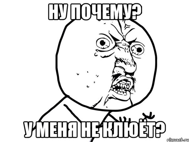 ну почему? у меня не клюёт?