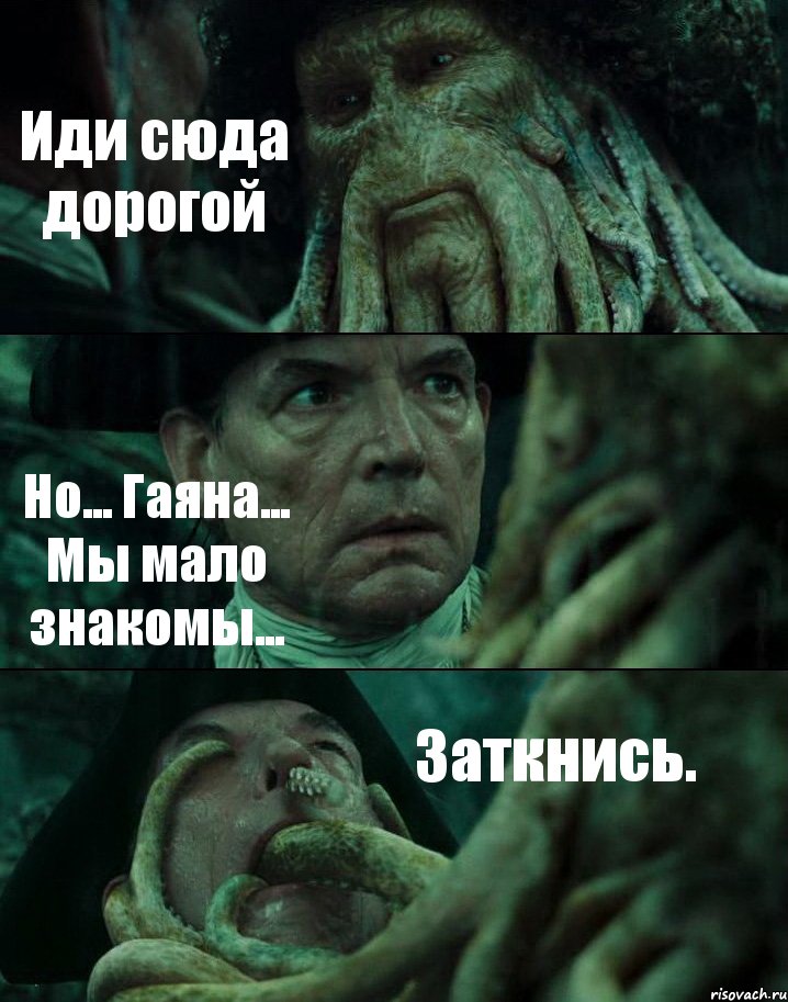 Иди сюда дорогой Но... Гаяна... Мы мало знакомы... Заткнись.