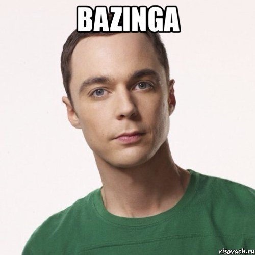 bazinga , Мем шелдон купер