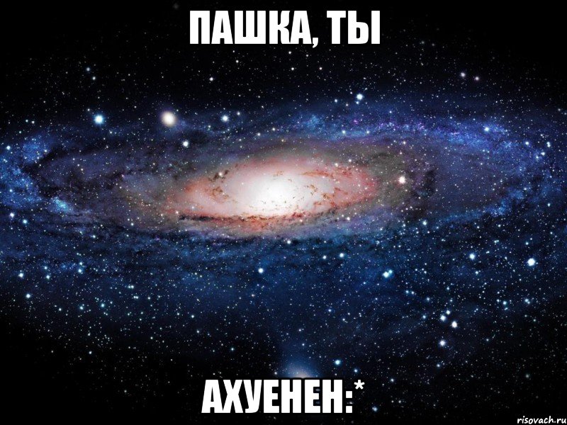 пашка, ты ахуенен:*, Мем Вселенная