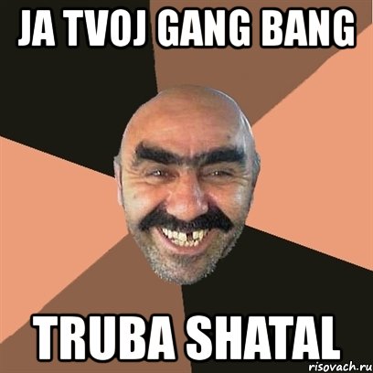 ja tvoj gang bang truba shatal, Мем Я твой дом труба шатал