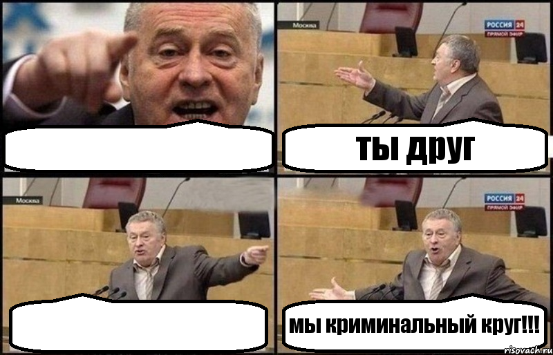  ты друг  мы криминальный круг!!!, Комикс Жириновский