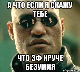 а что если я скажу тебе что зф круче безумия, Мем  а что если я скажу тебе