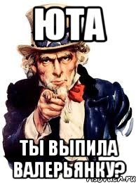 юта ты выпила валерьянку?, Мем а ты