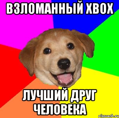 взломанный xbox лучший друг человека, Мем Advice Dog