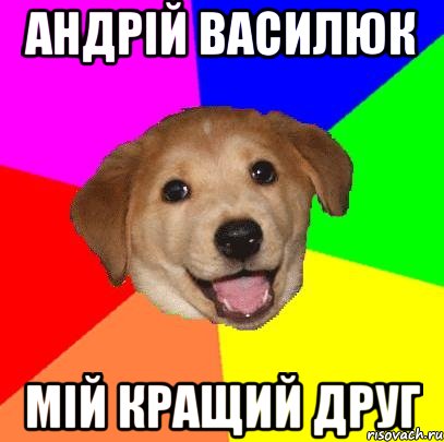 андрій василюк мій кращий друг, Мем Advice Dog