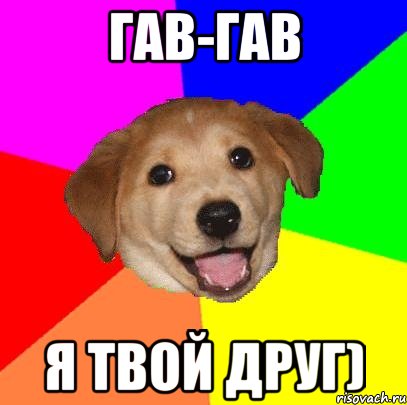 гав-гав я твой друг), Мем Advice Dog