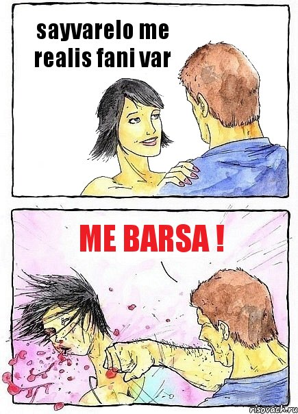 sayvarelo me realis fani var me barsa !, Комикс Бей бабу по ебалу