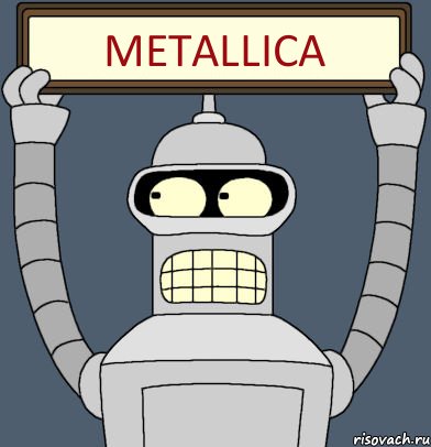 MetallicA, Комикс Бендер с плакатом