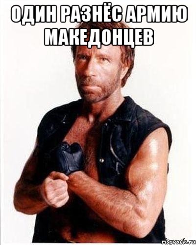 один разнёс армию македонцев 