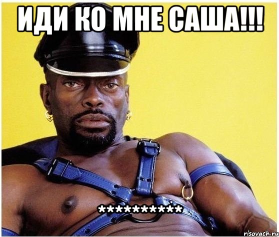 иди ко мне саша!!! **********, Мем Черный властелин