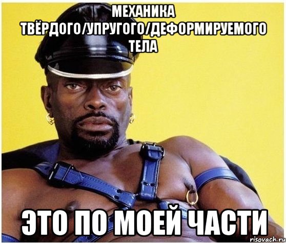 механика твёрдого/упругого/деформируемого тела это по моей части, Мем Черный властелин