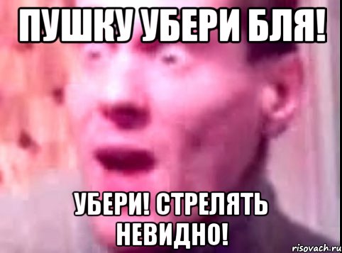 пушку убери бля! убери! стрелять невидно!, Мем Дверь мне запили