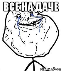все на даче 