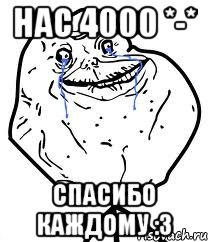 нас 4000 *-* спасибо каждому :3