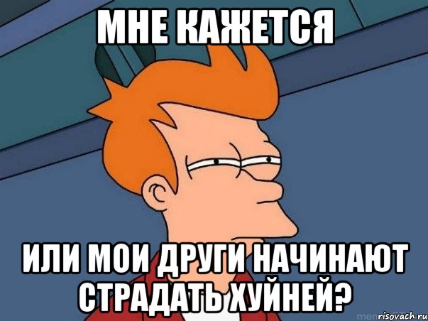 мне кажется или мои други начинают страдать хуйней?, Мем  Фрай (мне кажется или)