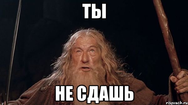 ты не сдашь, Мем Хватит