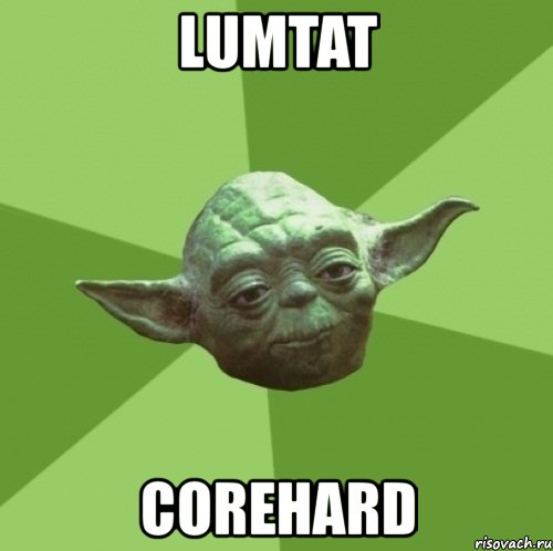 lumtat corehard, Мем Мастер Йода