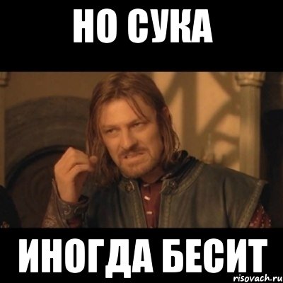 но сука иногда бесит, Мем Нельзя просто взять