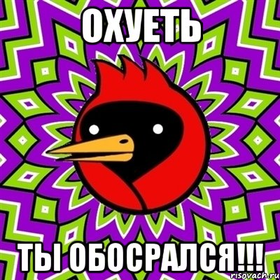 охуеть ты обосрался!!!, Мем Омская птица