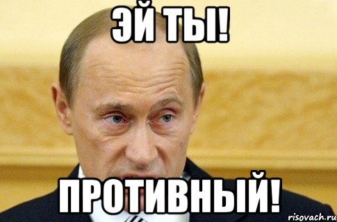 эй ты! противный!, Мем путин