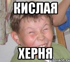 кислая херня