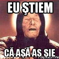 eu ştiem că aşă as şie, Мем Ванга (цвет)