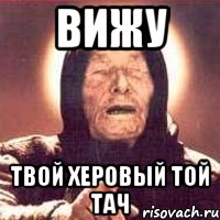 вижу твой херовый той тач, Мем Ванга (цвет)