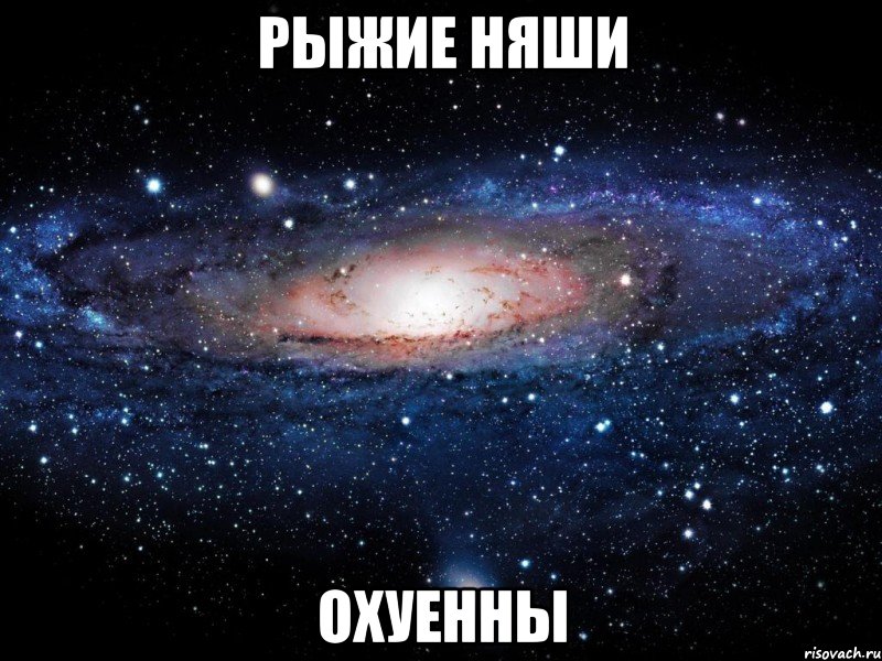 рыжие няши охуенны, Мем Вселенная