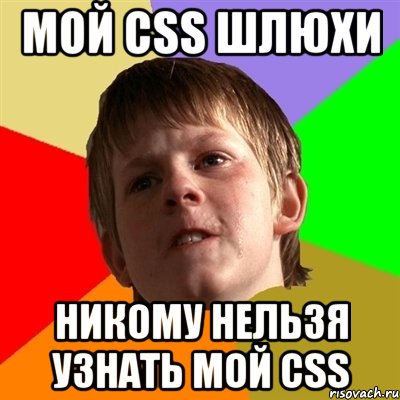 мой css шлюхи никому нельзя узнать мой css