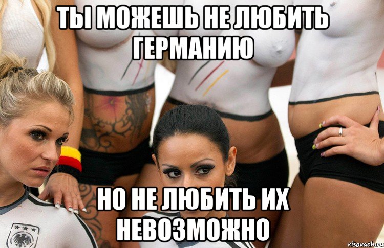 ты можешь не любить германию но не любить их невозможно, Мем 2