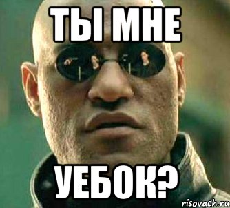 ты мне уебок?, Мем  а что если я скажу тебе