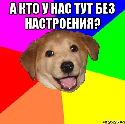 а кто у нас тут без настроения? , Мем Advice Dog