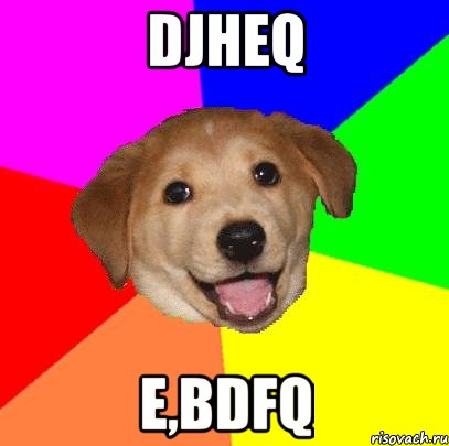 djheq e,bdfq, Мем Advice Dog