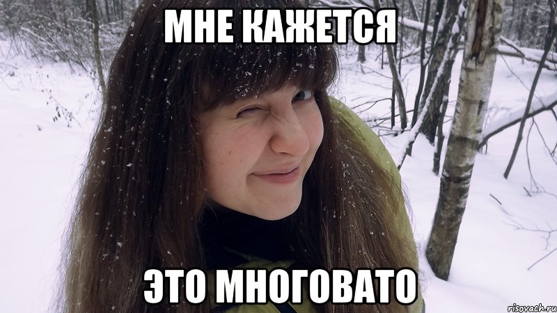 мне кажется это многовато, Мем Анита