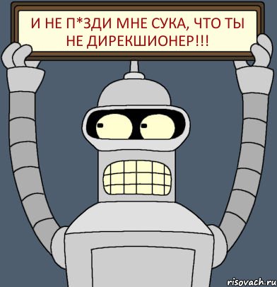 И не п*зди мне сука, что ты не дирекшионер!!!