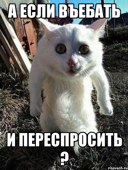 а если въебать и переспросить ?
