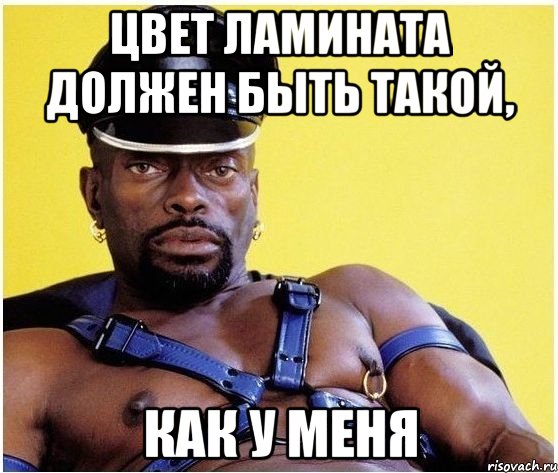 цвет ламината должен быть такой, как у меня, Мем Черный властелин