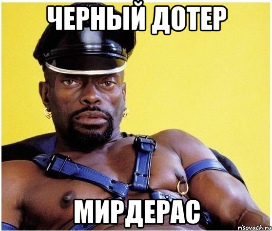 черный дотер мирдерас, Мем Черный властелин