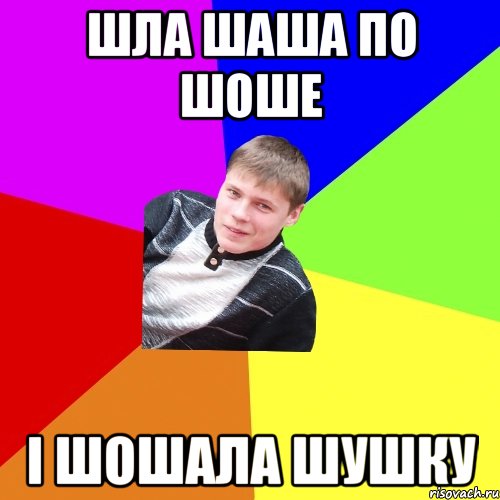шла шаша по шоше і шошала шушку, Мем дракон